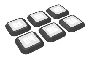 Treniruoklis REAX LIGHTS 6 PACK