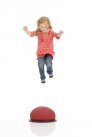Balansinė pusiausvyros platforma Togu Jumper® mini, raudonas , 36x18 cm