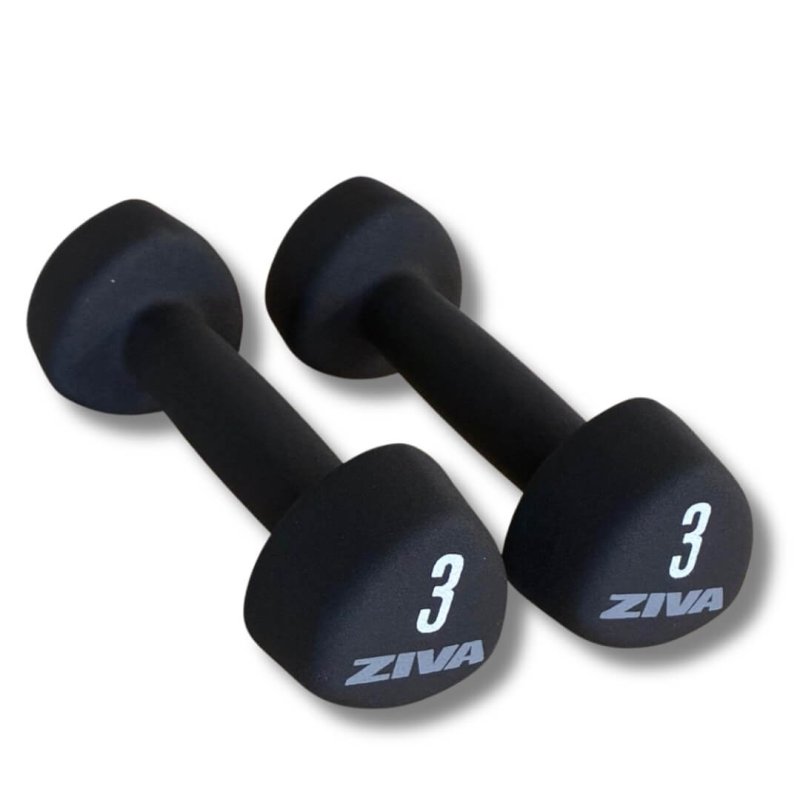 ZIVA Neoprene Dumbbell 3 kg (pair)