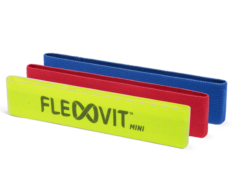 Pasipriešinimo juostų rinkinys FLEXVIT Mini (3vnt.)