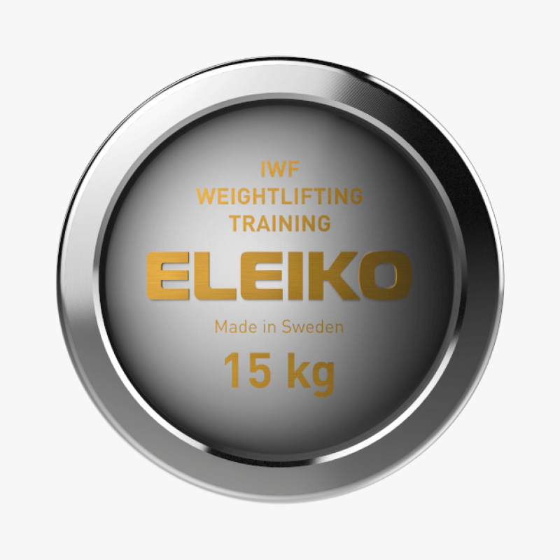 Sunkiosios atletikos varžybinė štanga moterims Eleiko IWF - 15 kg