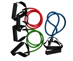 Pasipriešinimo guma su rankenomis Gravity R, Įvairių stiprumų Pasipriešinimo guma su rankenomis Gravity R, Įvairių stiprumų